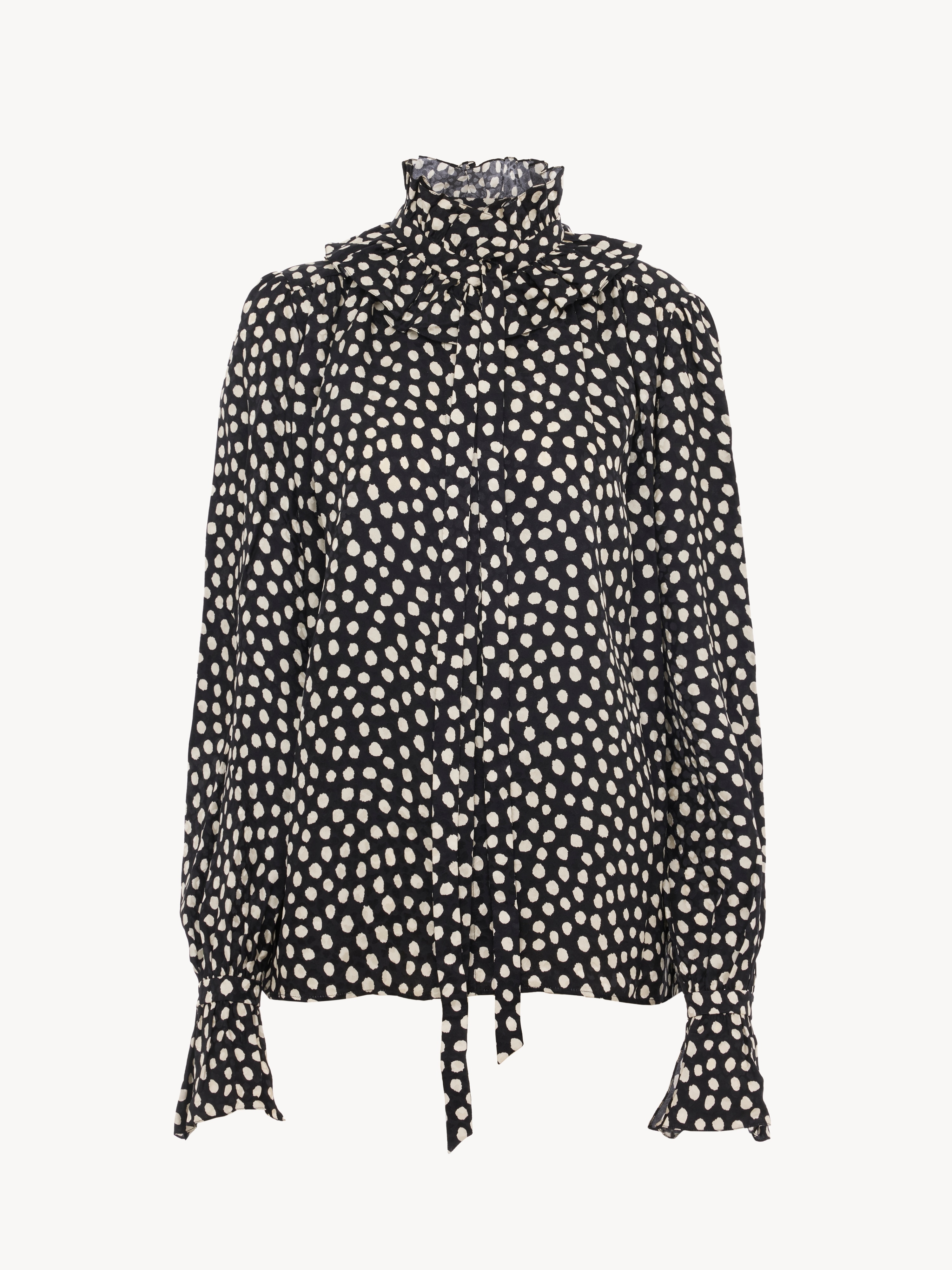 Short coat in technical satin - NaN