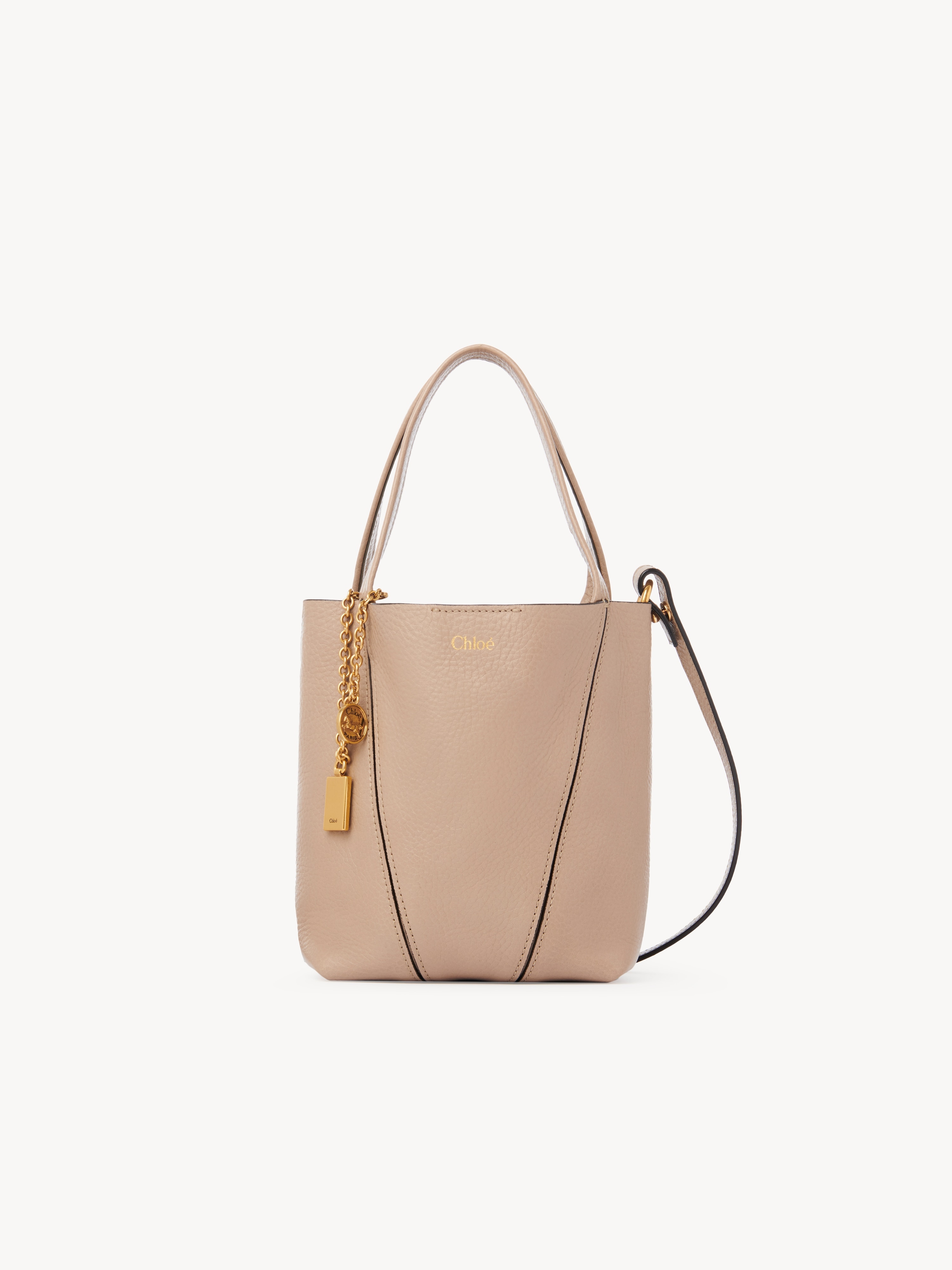 Bolso tote Chlo&eacute; Spin de cuero granulado - NaN