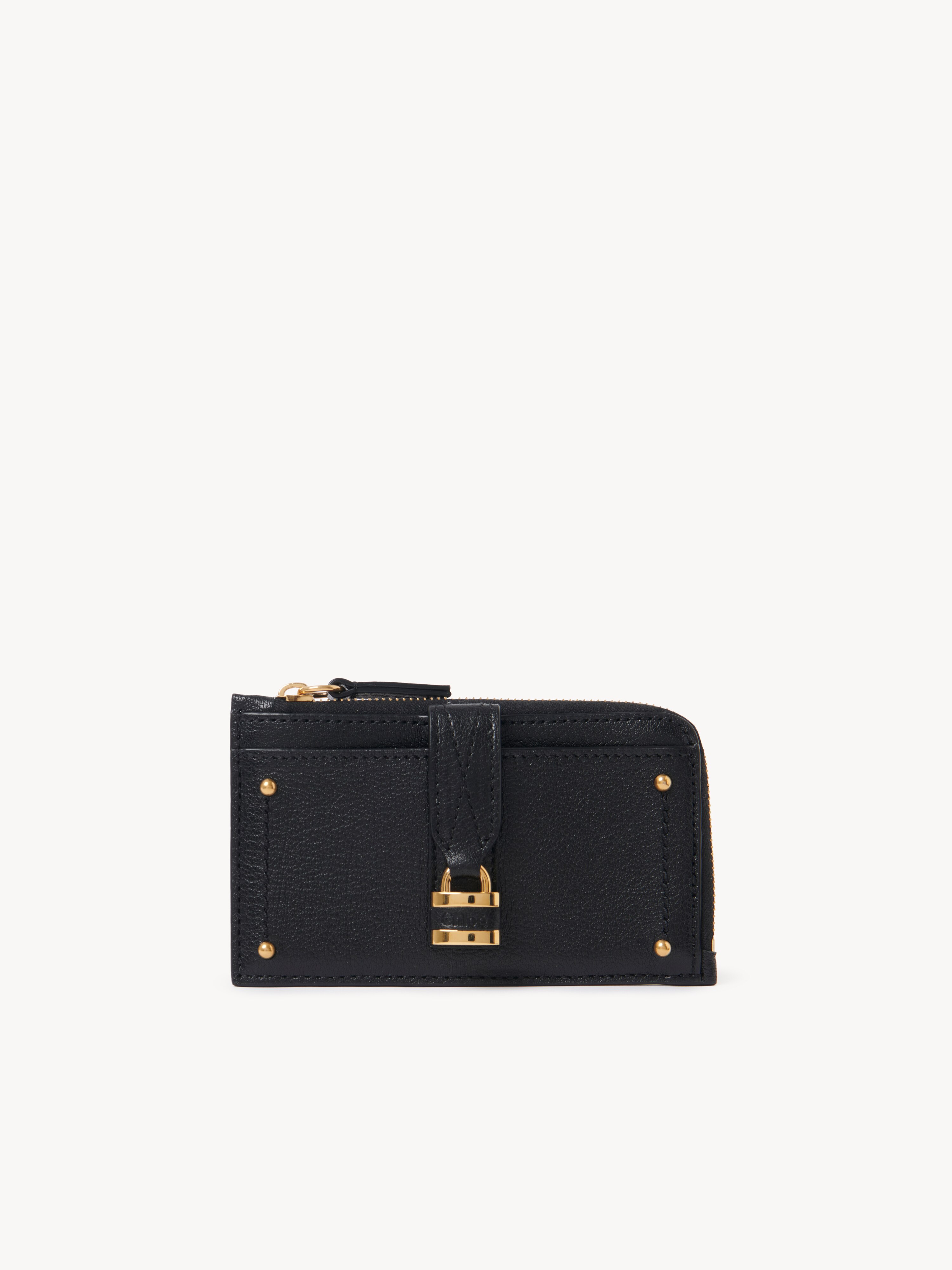 Mini Paddington tri-fold in grained leather - NaN