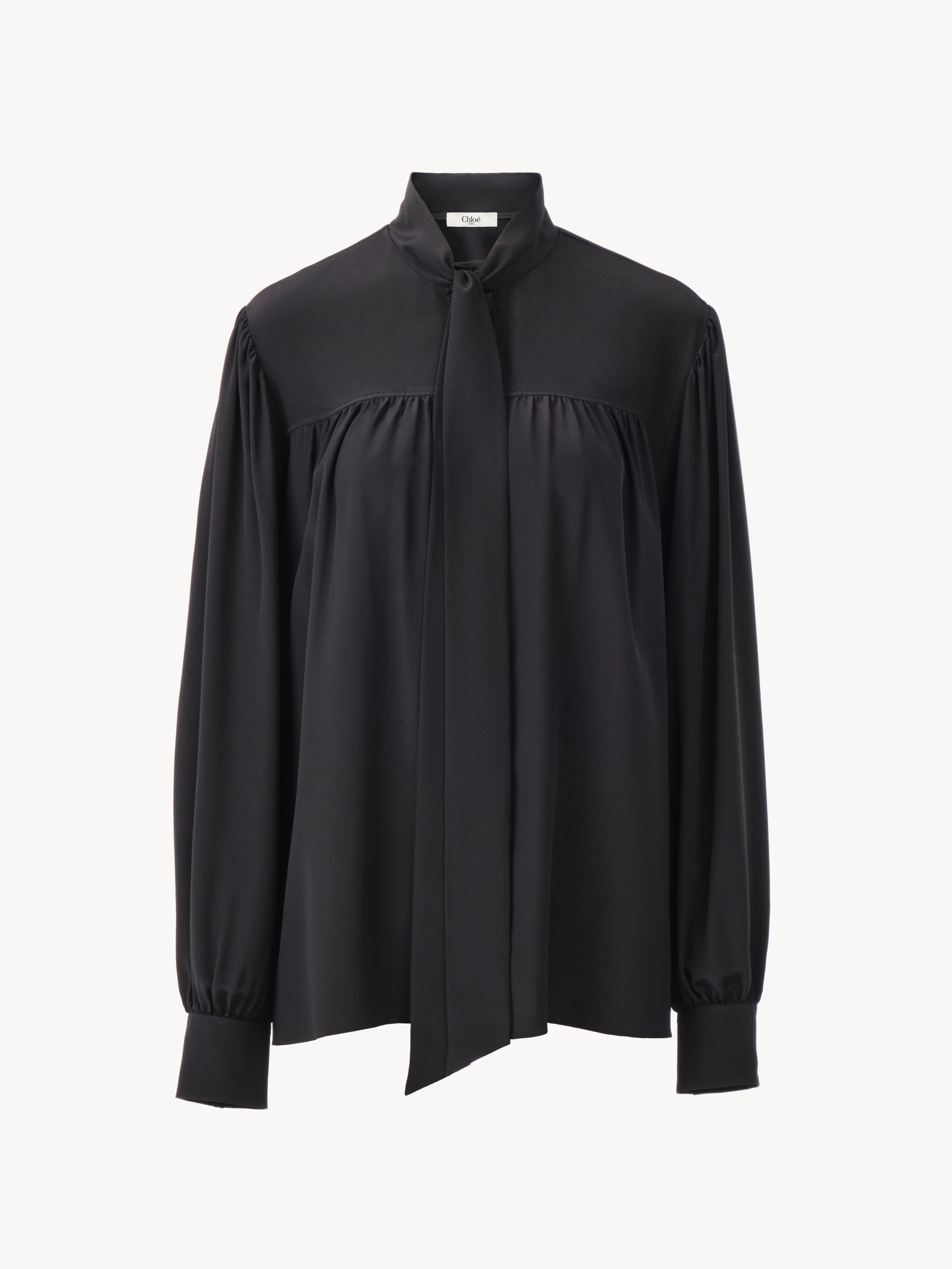 Pantalones acampanados de talle alto de lana a cuadros - NaN