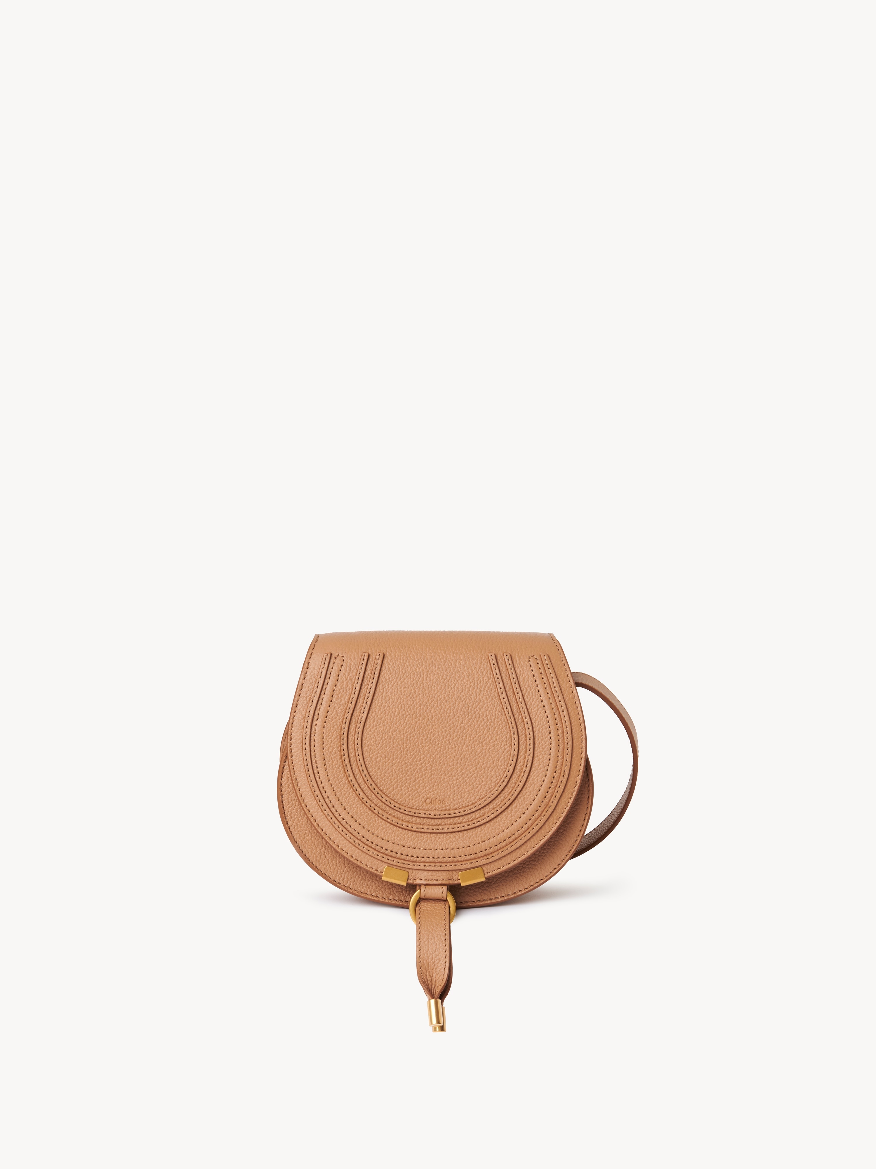 Bolso peque&ntilde;o Marcie de cuero granulado - NaN