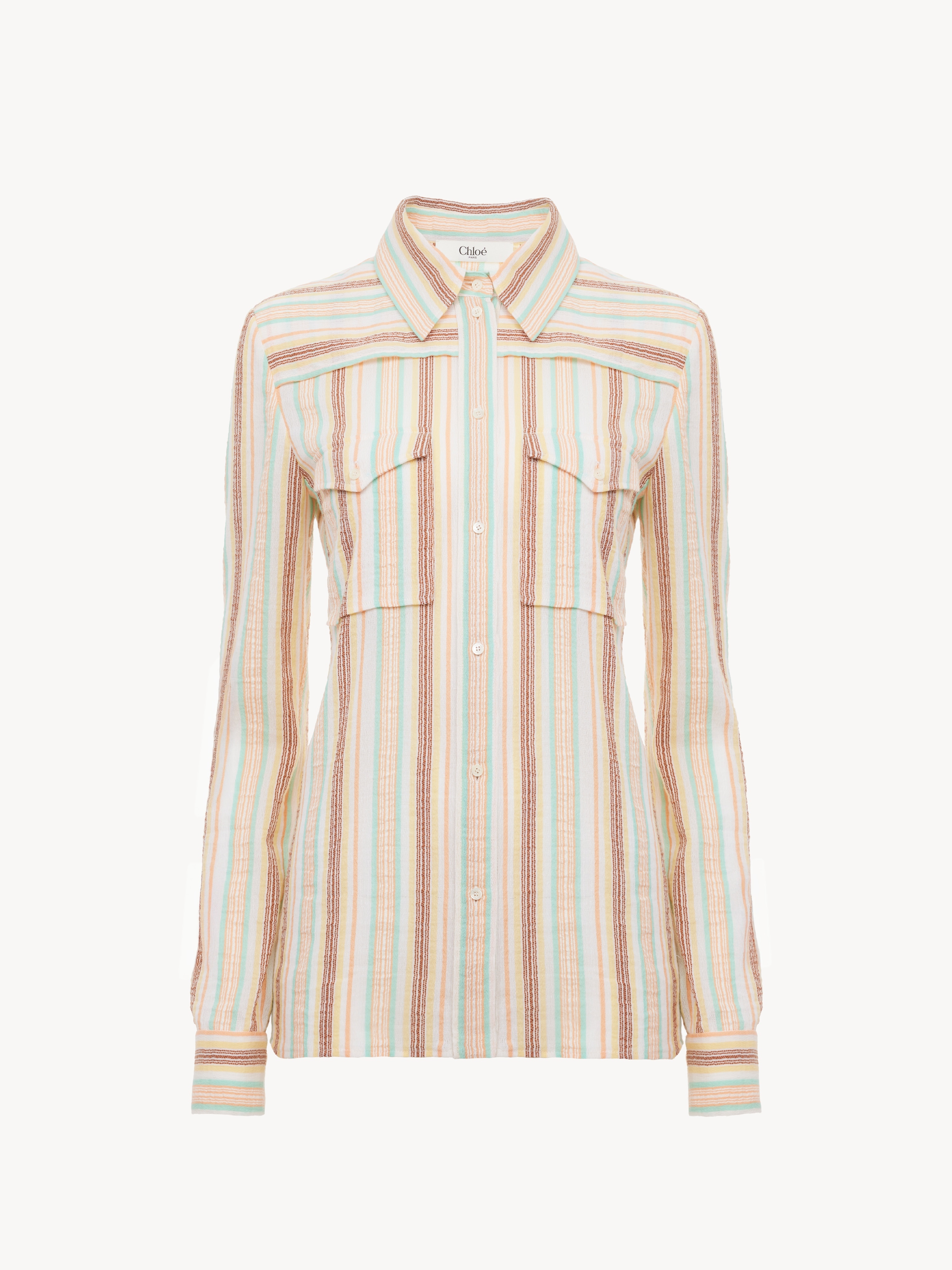 High-rise mini shorts in denim - NaN