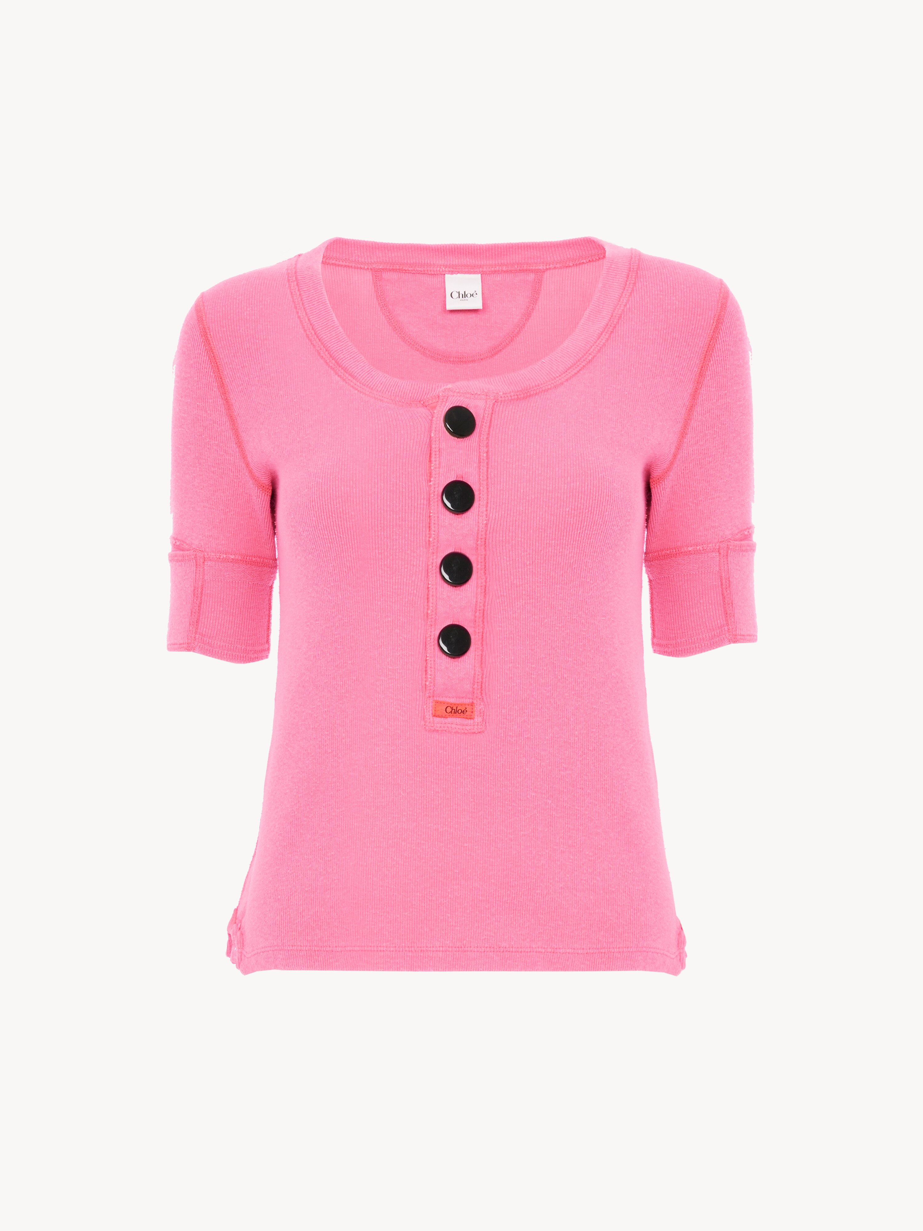 Knee-length wrap skirt in cotton poplin - NaN