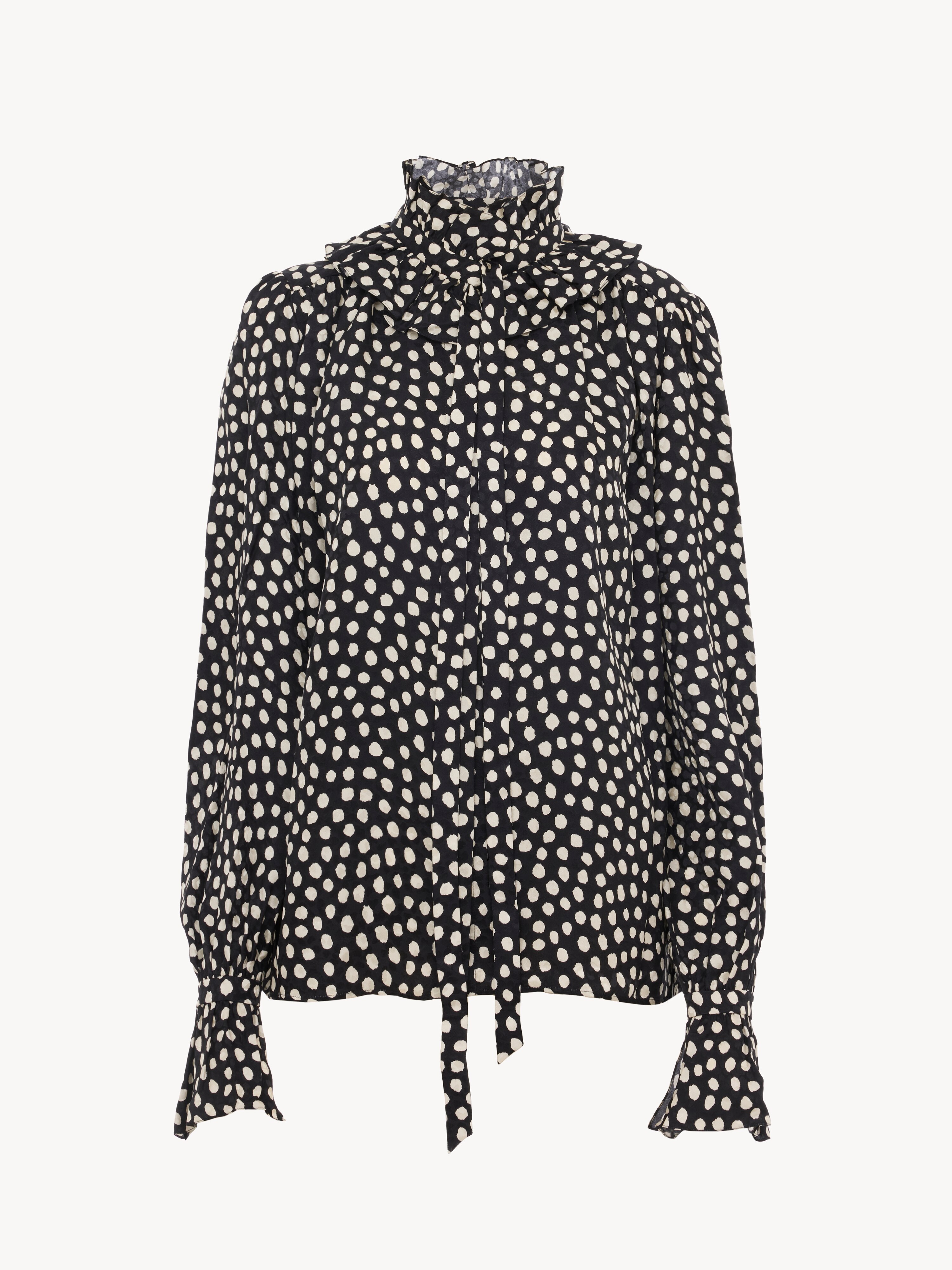 Short coat in technical satin - NaN