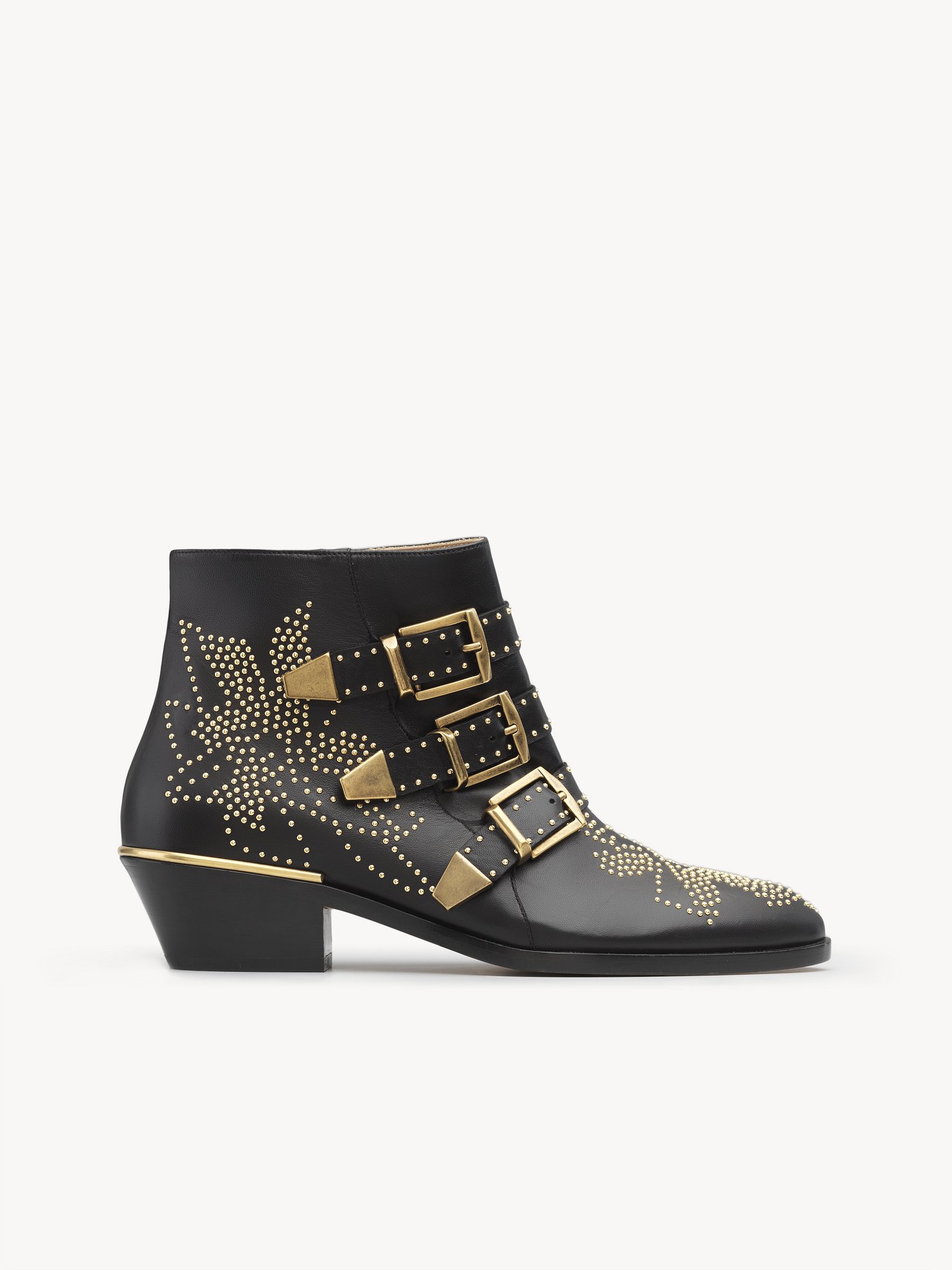 see by chloe studded ankle boots