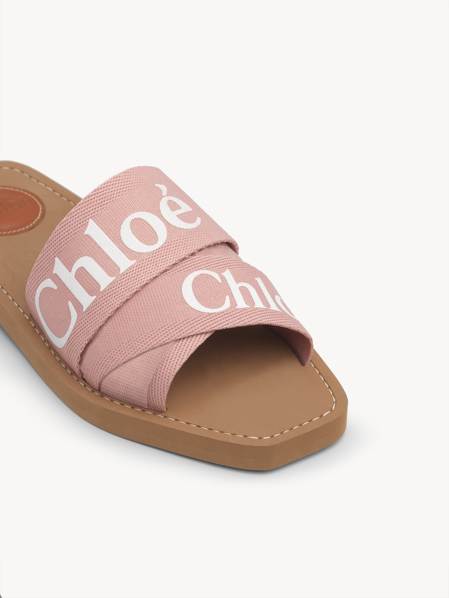 chloe flat mule