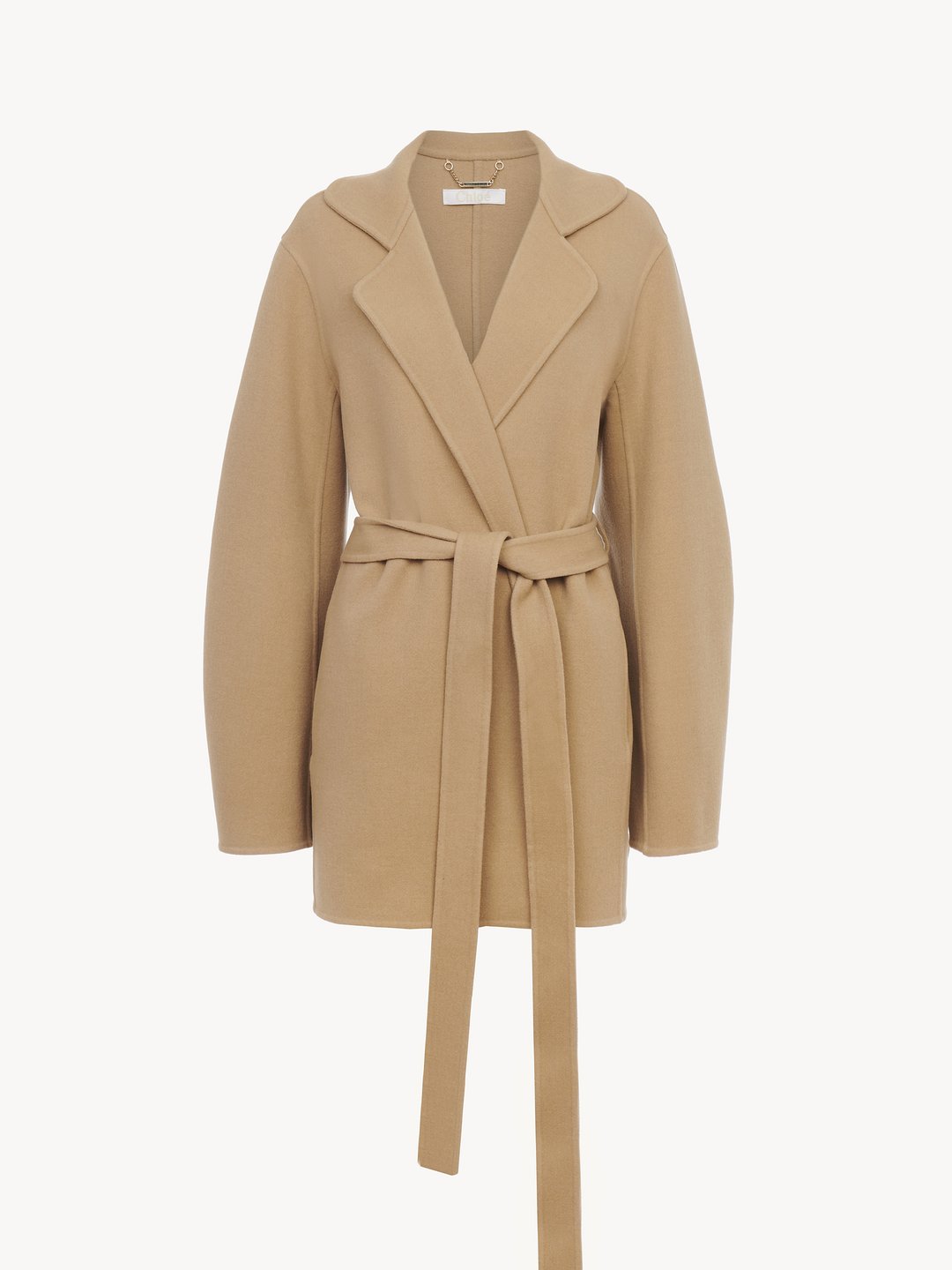 Short belted coat