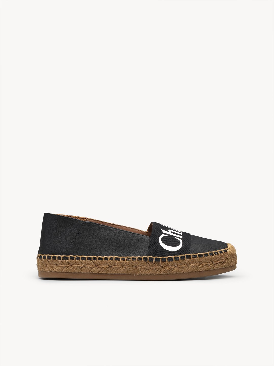 Numerisk Læsbarhed Interconnect Woody Espadrilles In Leather & Canvas | Chloé HK