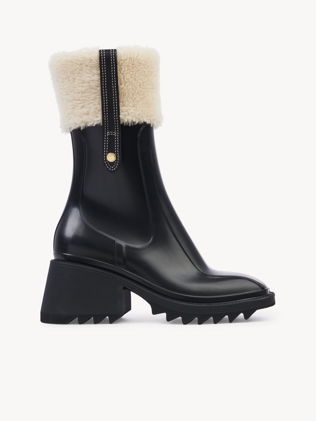 Shearling ankle boots