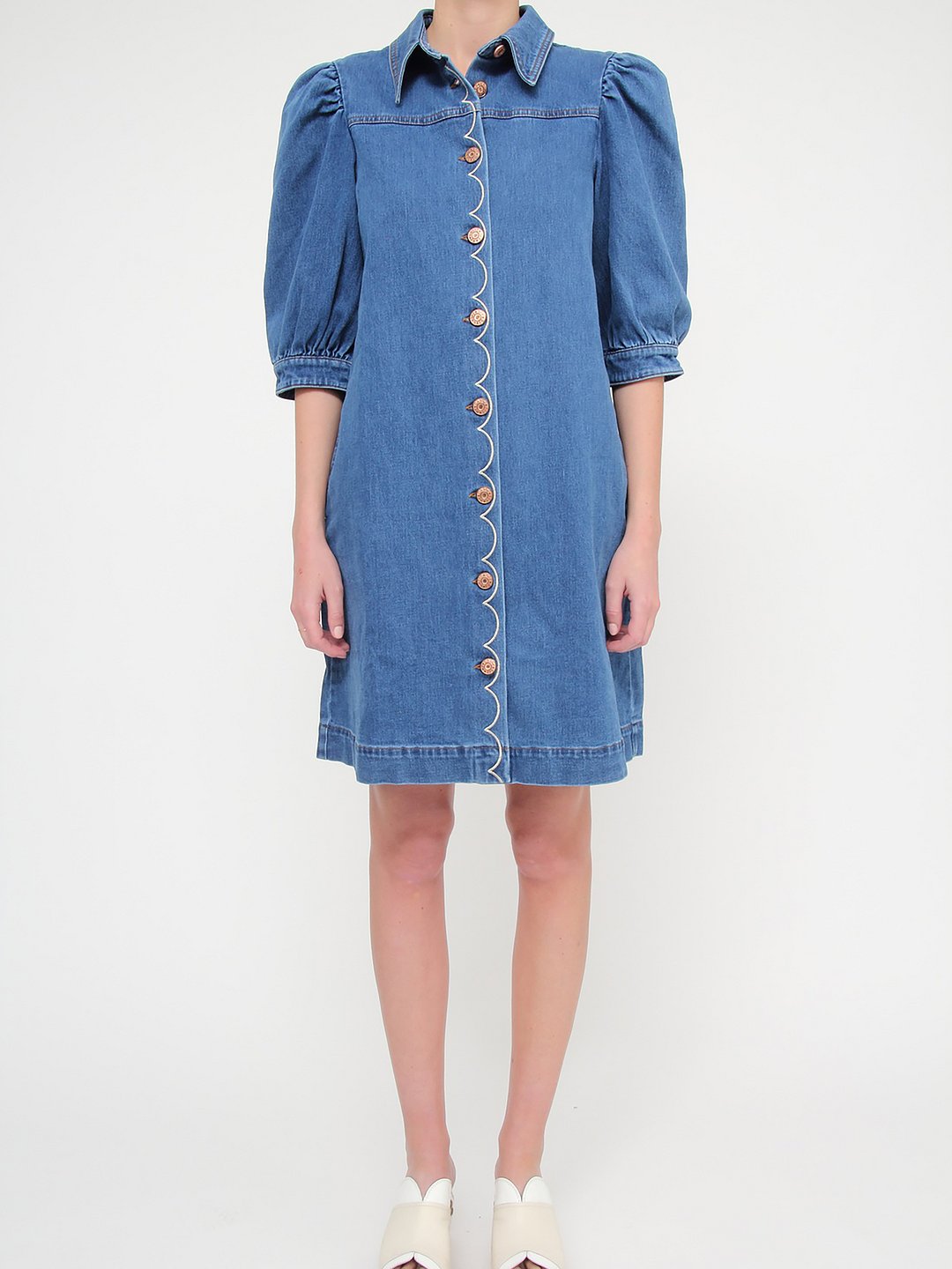 Denim Shirt Dress | Chloé US