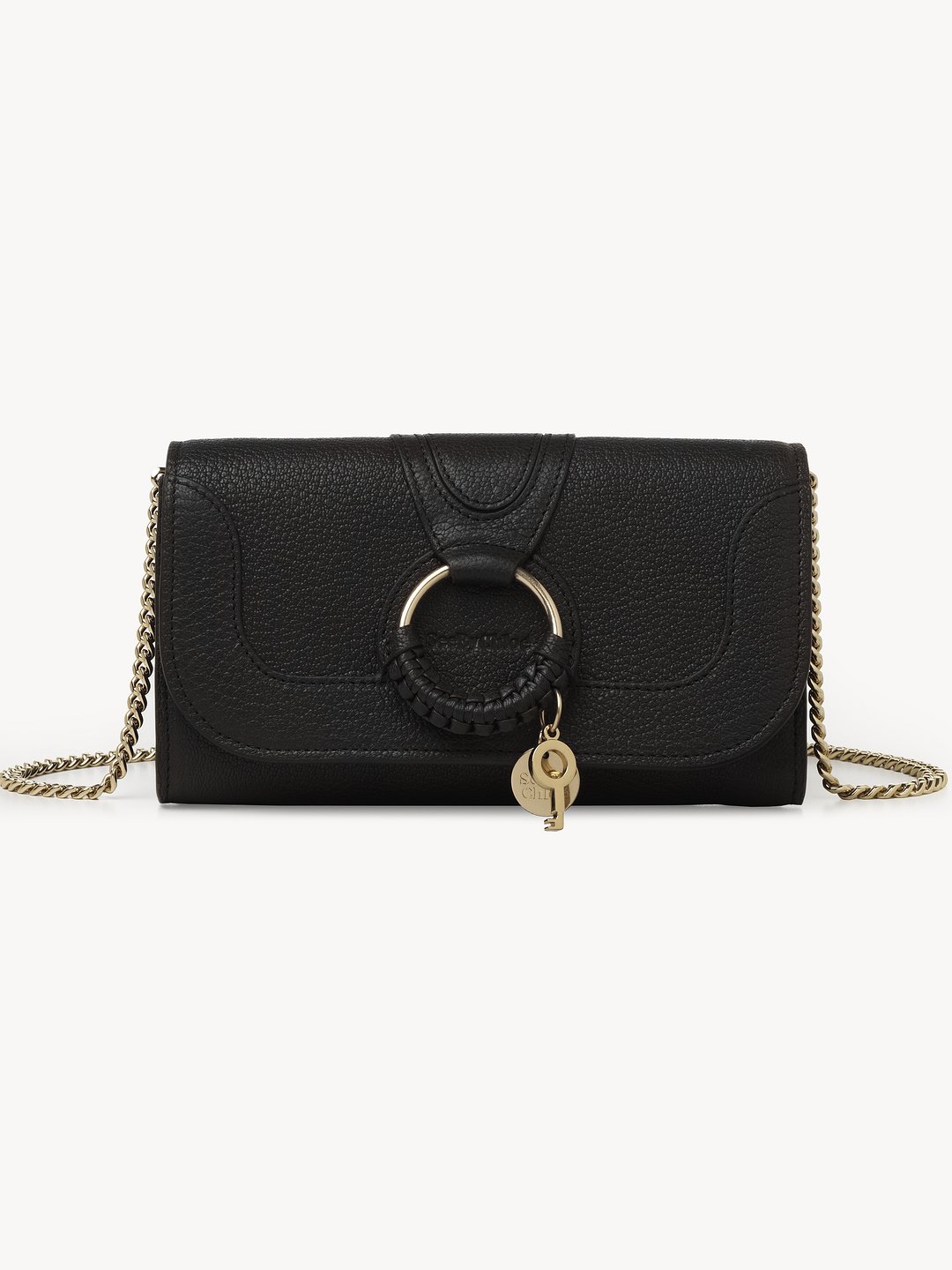 See by Chloé Hana Leather Wallet on Chain