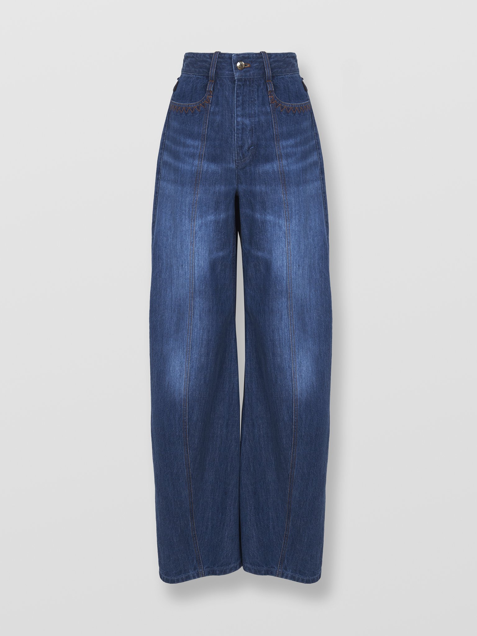 high rise jeans